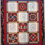 Beth Riley _ Horse Play 1993 _ 2016 Machine pieced by Beth Riley and Dorothy York _ Dix, IL _ quilted by Linda Clevenger