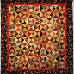 Judith Biggs _ Sesser, IL _ Hour Glass _ 2016 _ quilted by Sharon York
