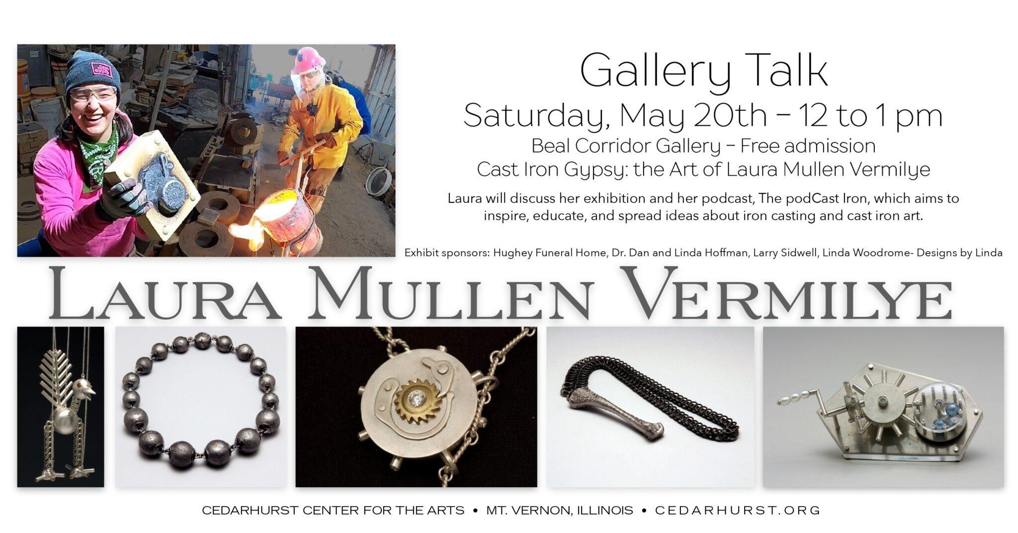 Gallery Talk with artist Laura Mullen Vermilye - Cedarhurst Center for ...