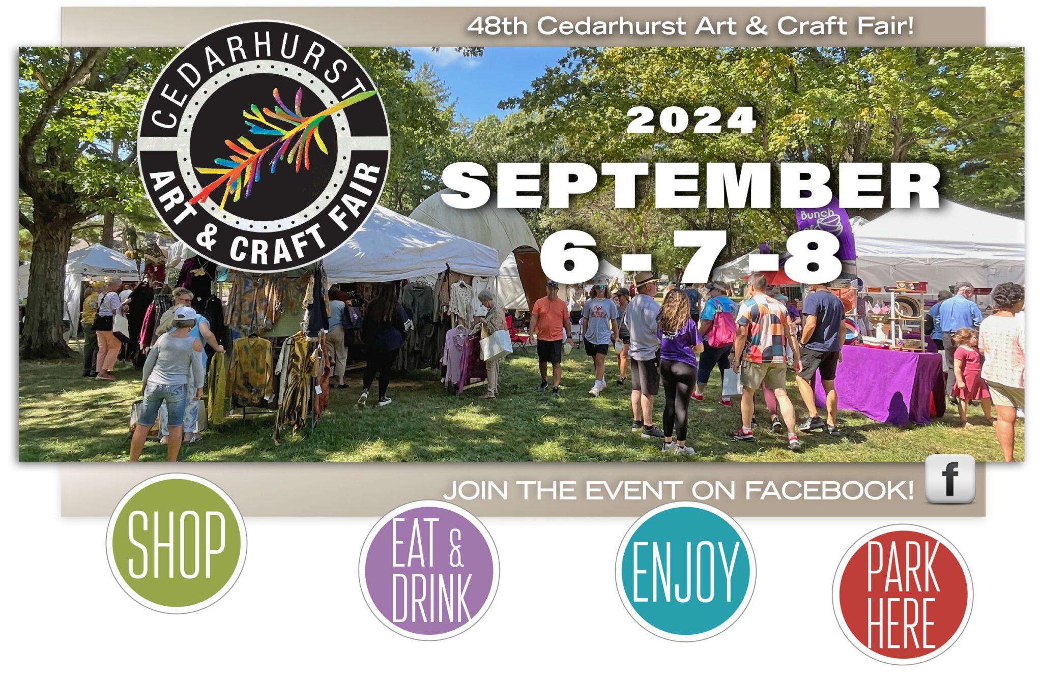 Art & Craft Fair Cedarhurst Center for the Arts