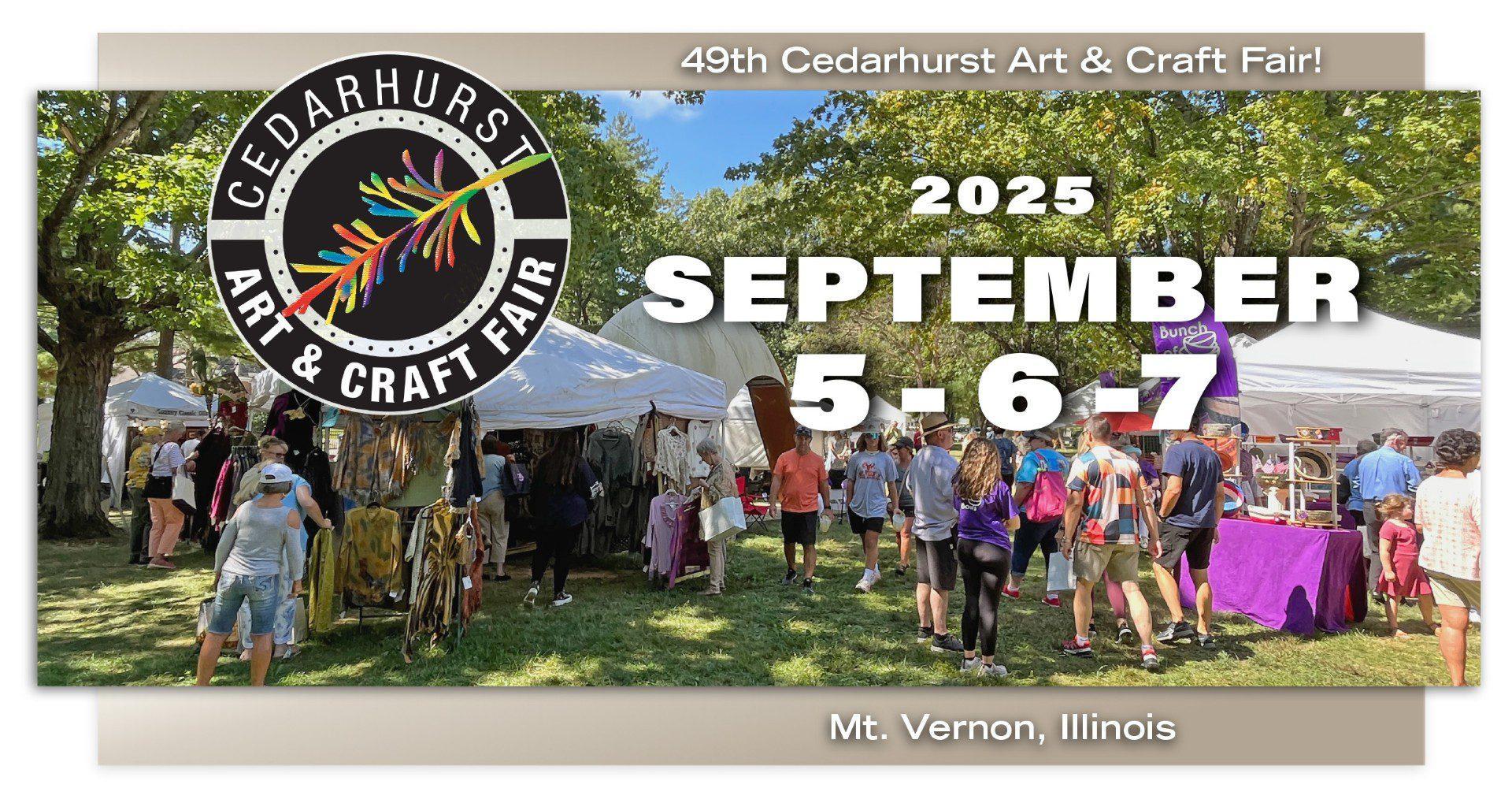 2025 Cedarhurst Craft Fair