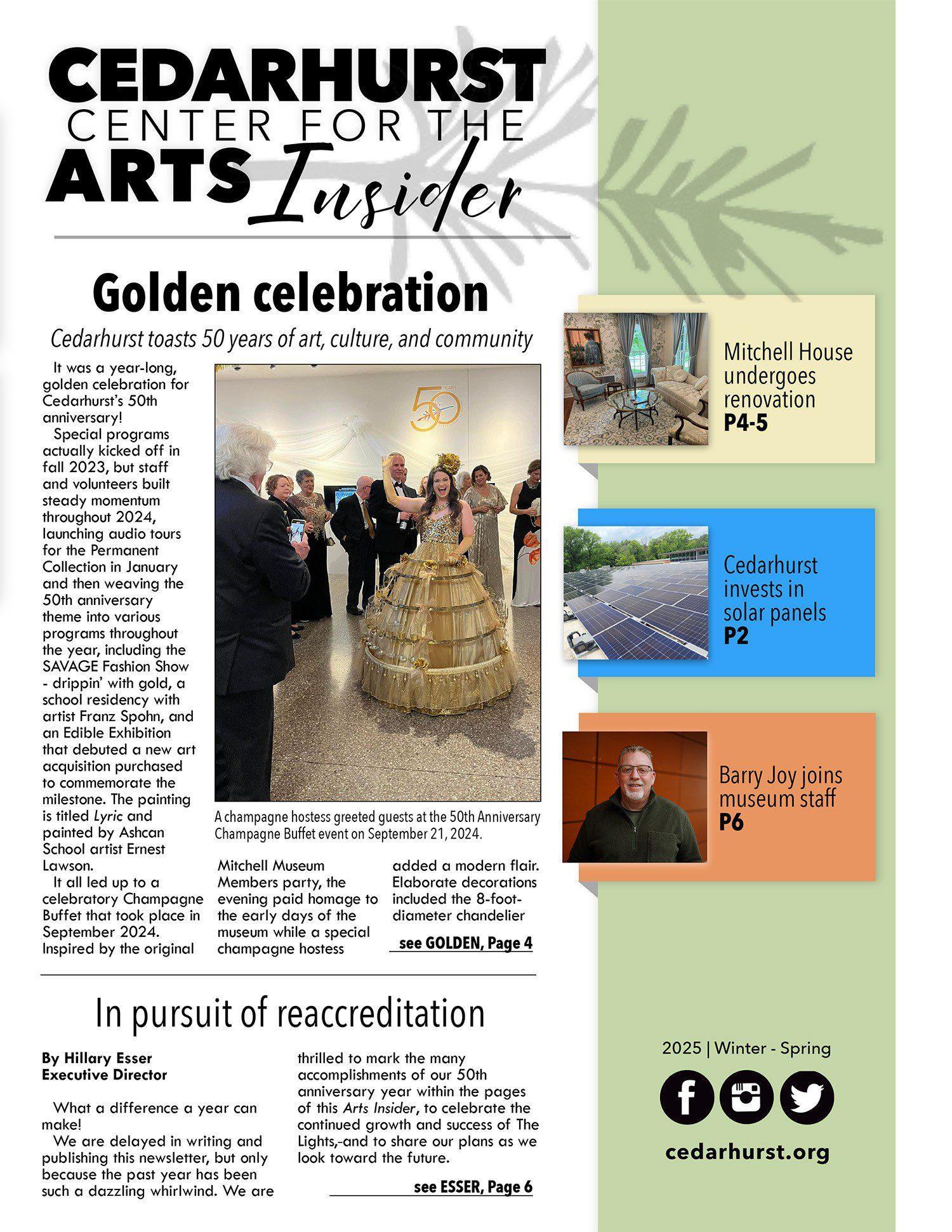 2025 Winter Spring Newsletter