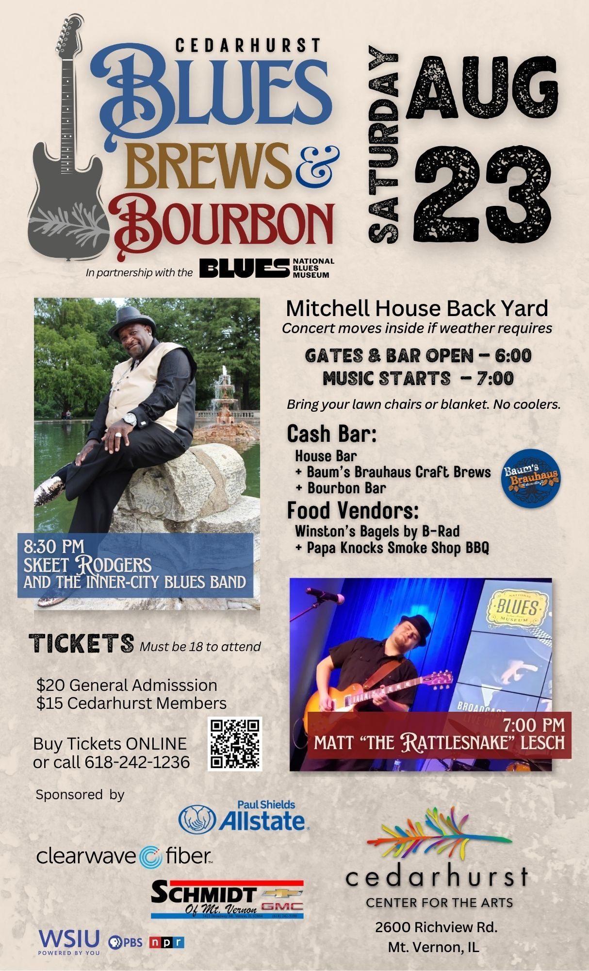 Blues, Brews & Bourbon 2025