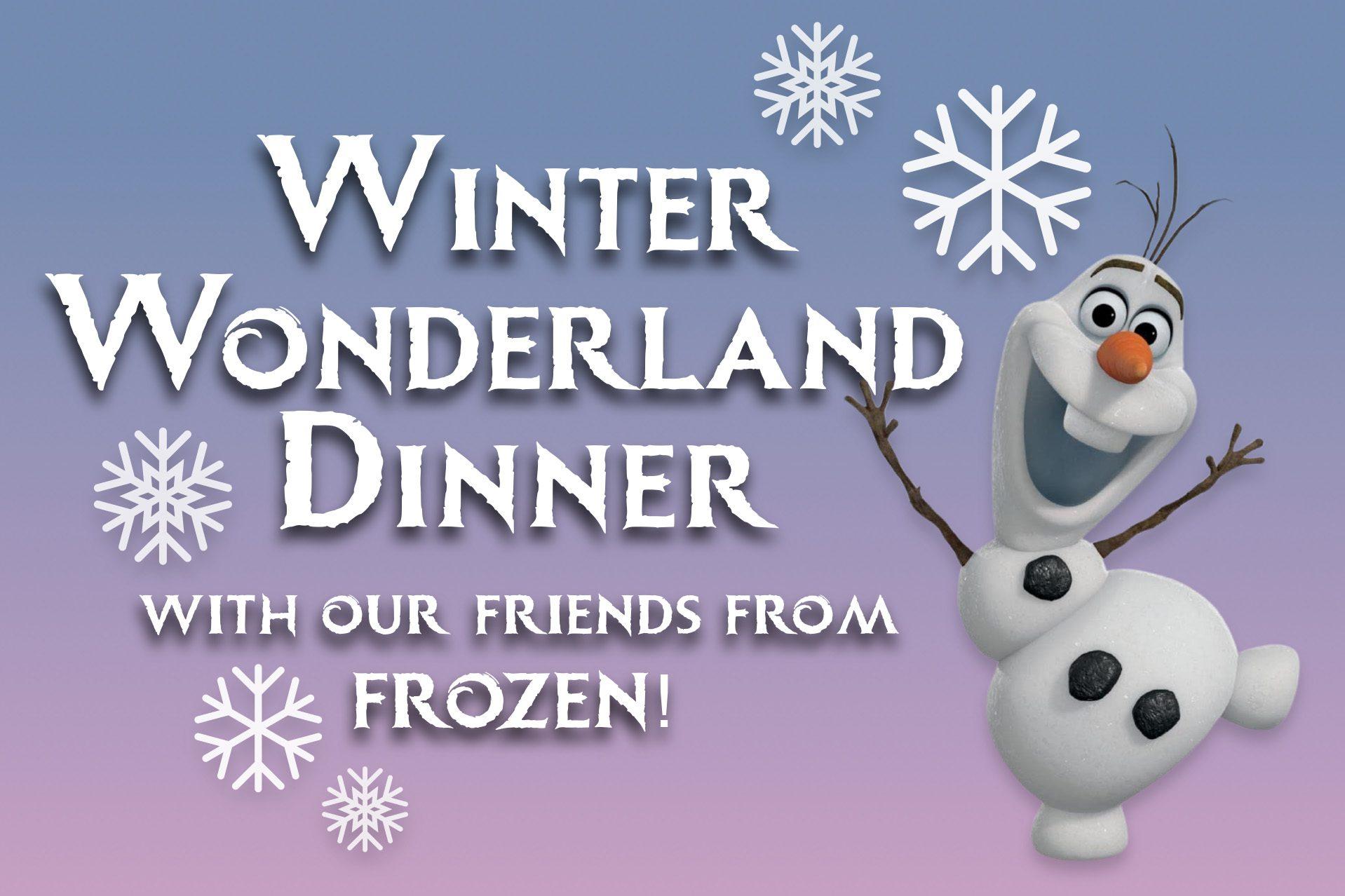 Winter Wonderland Dinner