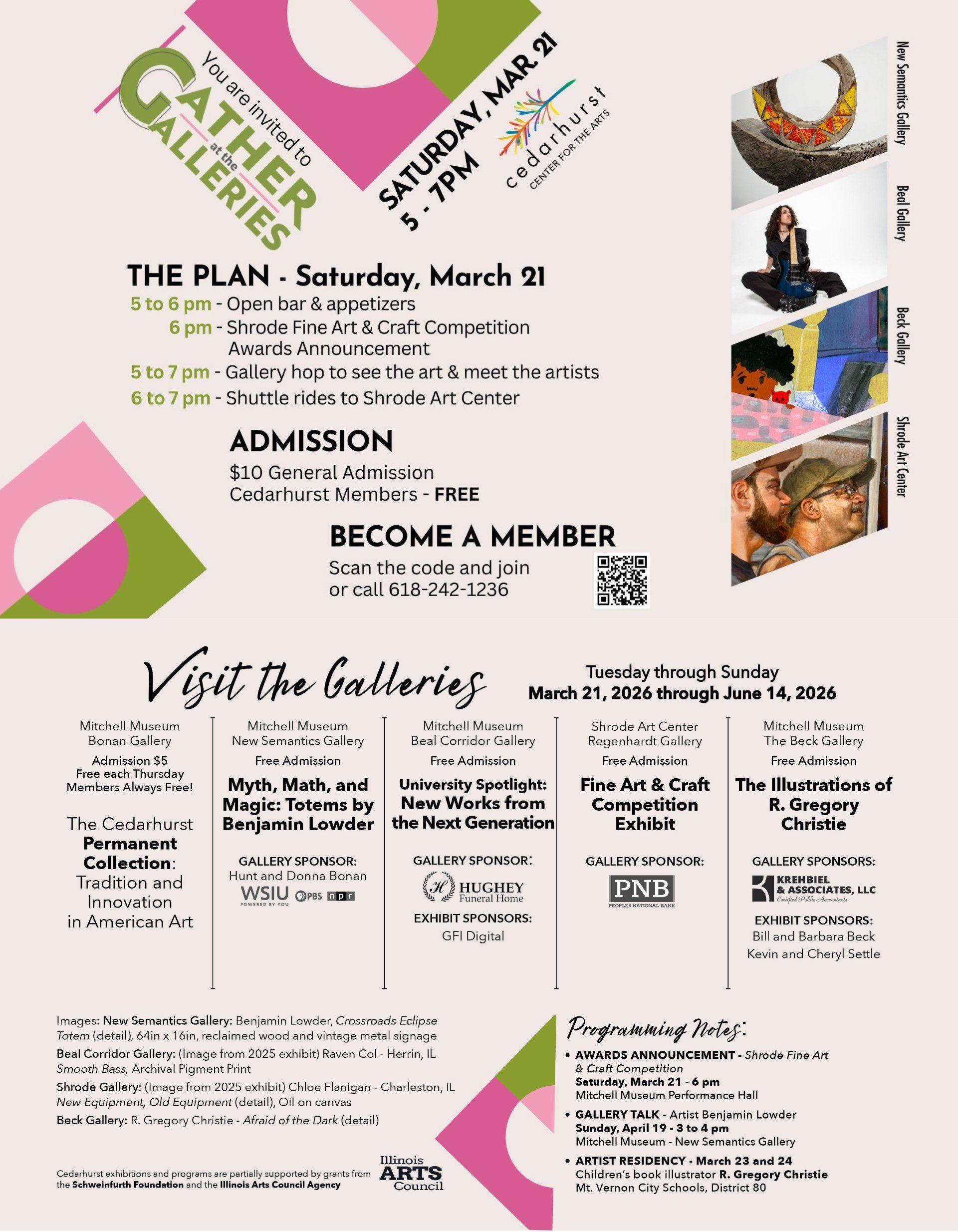 Gather at the Galleries