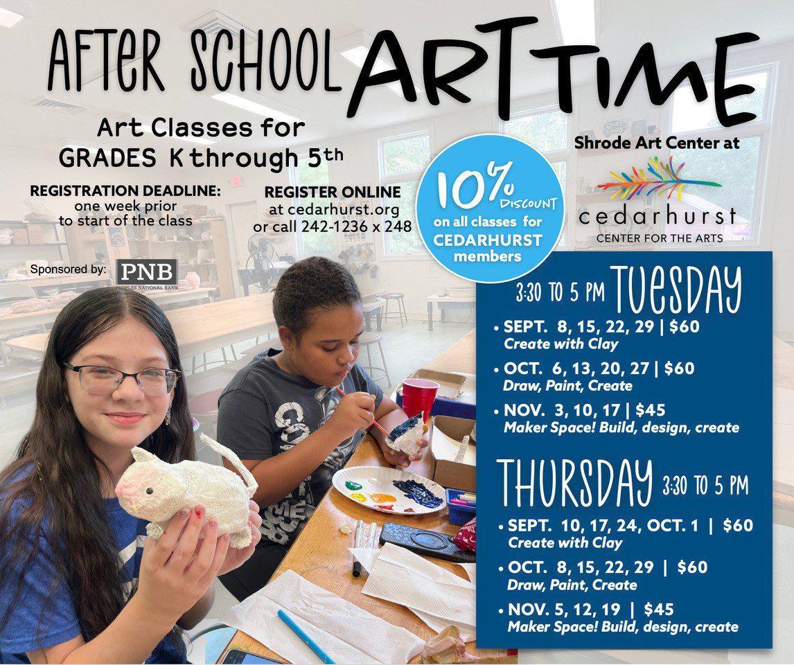 After School Art Classes at Cedarhurst