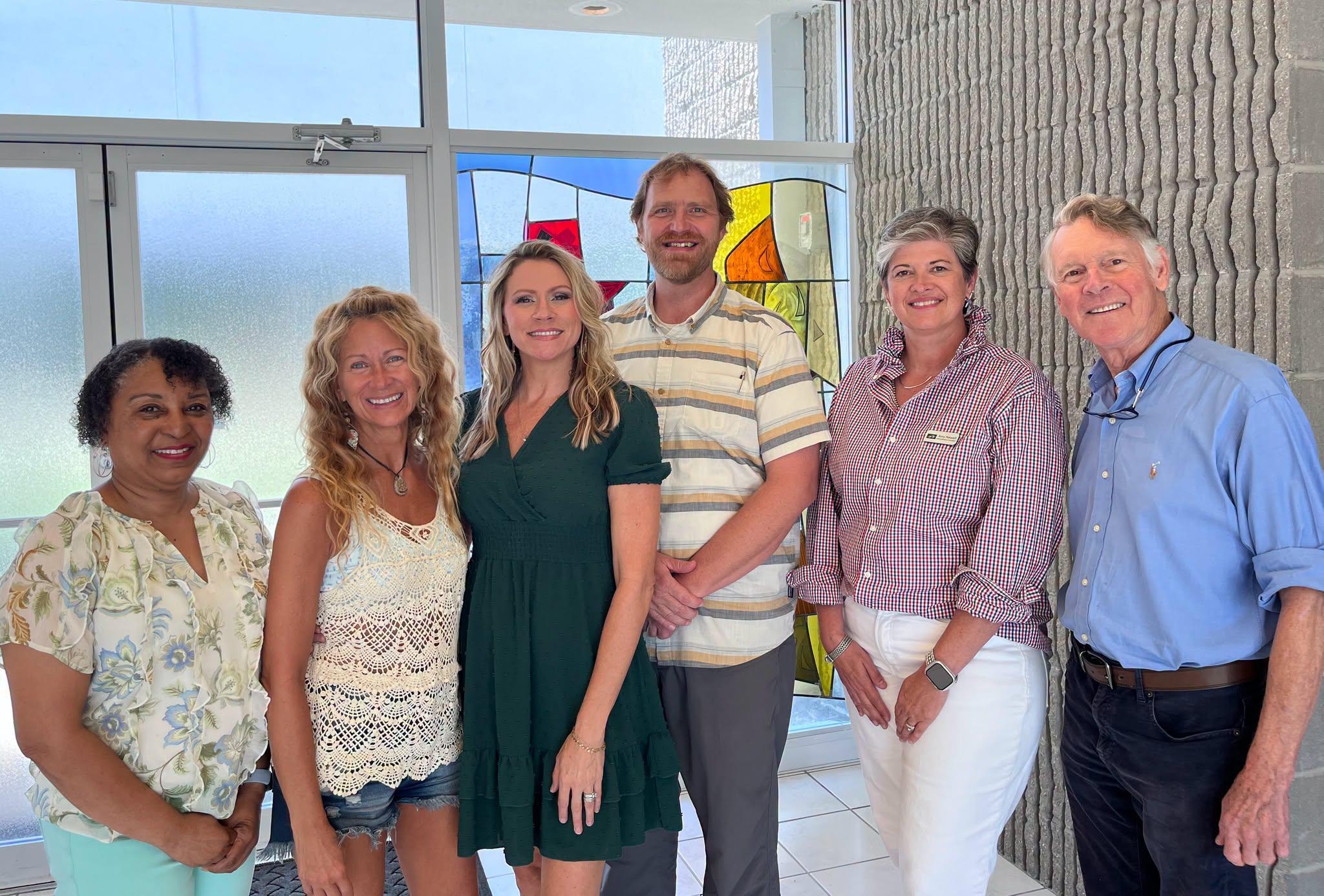 A group photo of the 2026-2027 new and retiring Cedarhurst Administrative Counselors